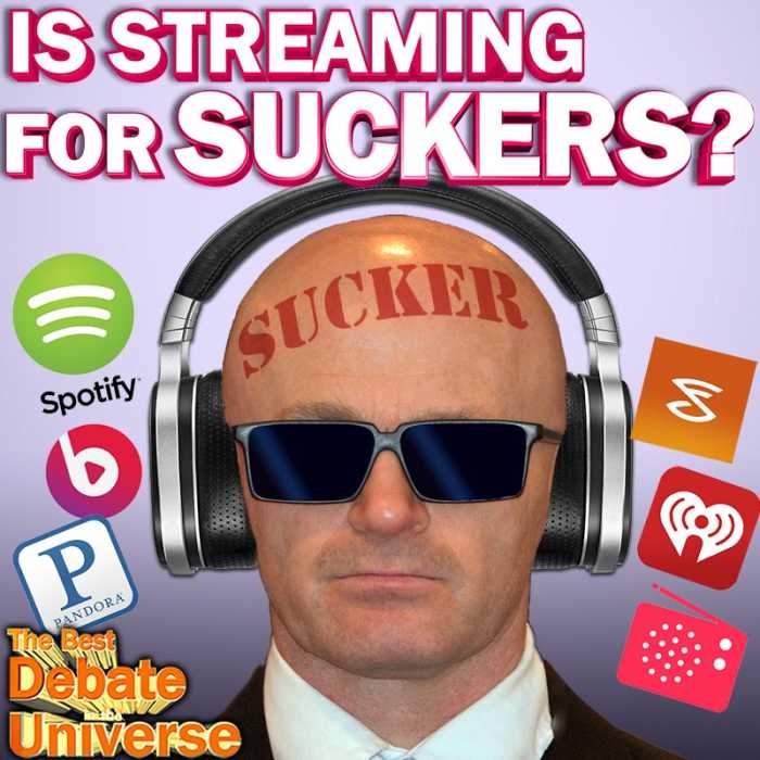Madcast Media Network - The Best Debate in the Universe - IS MUSIC STREAMING GOOD FOR ARTISTS?