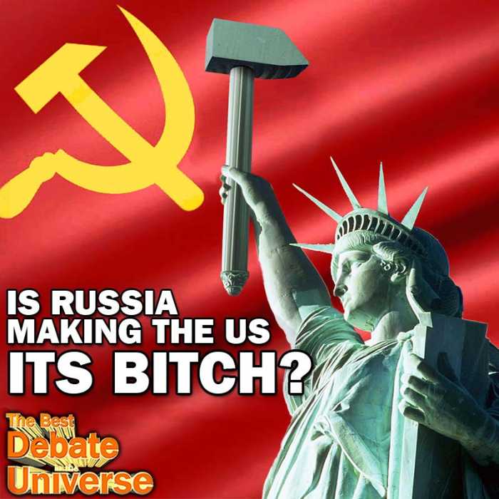 Madcast Media Network - The Best Debate in the Universe - IS THE US RUSSIA'S BITCH?