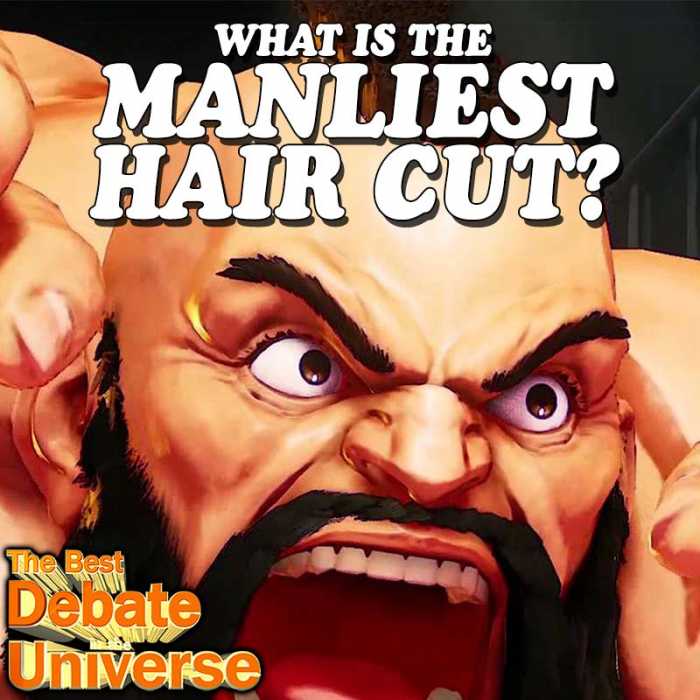 Madcast Media Network - The Best Debate in the Universe - What is the manliest haircut of all time? Is it manlier to cut some of your hair, like some kind of moderate, or all of it like a badass? You decide: WHAT IS THE MANLIEST HAIRCUT OF ALL TIME?