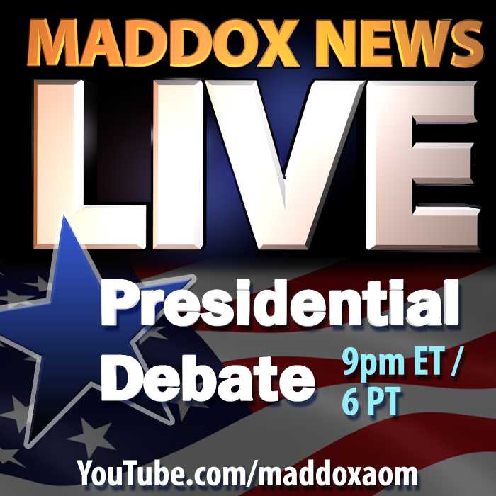 Madcast Media Network - Maddox News - 2020 Presidential Debates: Trump vs Biden w/ VOTING!! LIVE | Maddox News